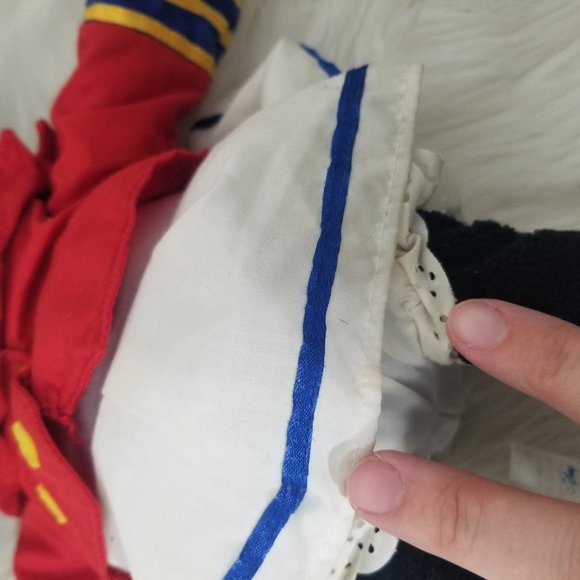 Disney Cruise Line Captain Mickey & Minnie Mouse Vintage Souvenir Plush Set - Picture 11 of 16